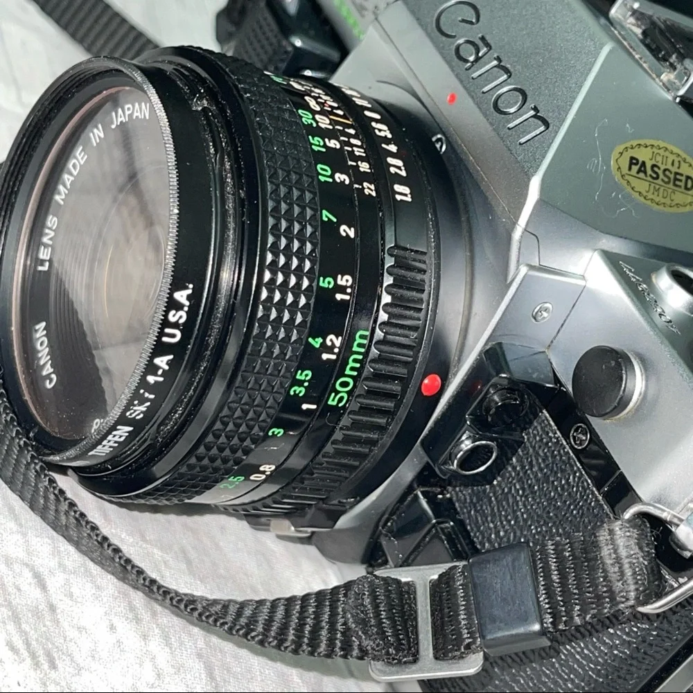 Canon AE-1 Program SLR Camera + 55mm Lens